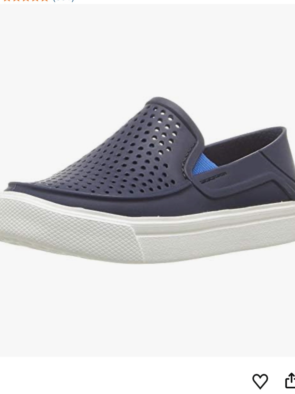 Crocs Kids' CitiLane Roka Slip-On Sneakers Kid’s Size 12